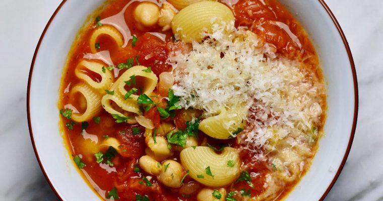 Pastasoppa med Pipe Rigate